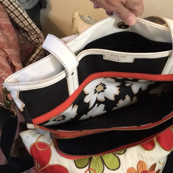 Gorgeous FOSSIL Baby Bag/Tote The Stylish Mom! L